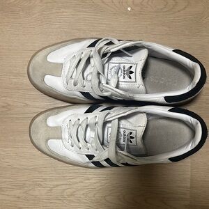 Adidas White and Black Sneakers